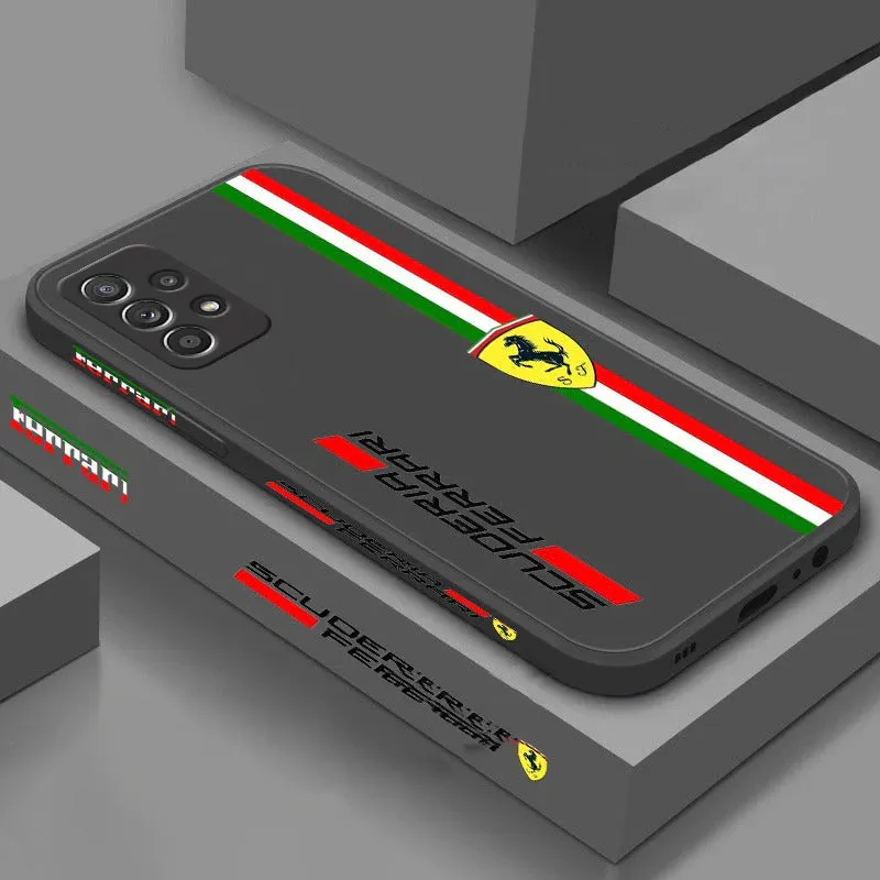 Luxury Luxe Ferrari Art Case - Samsung