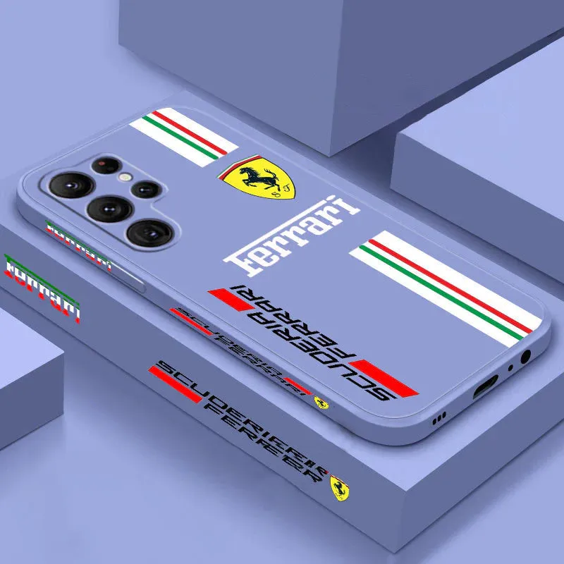 Luxury Luxe Ferrari Art Case - Samsung