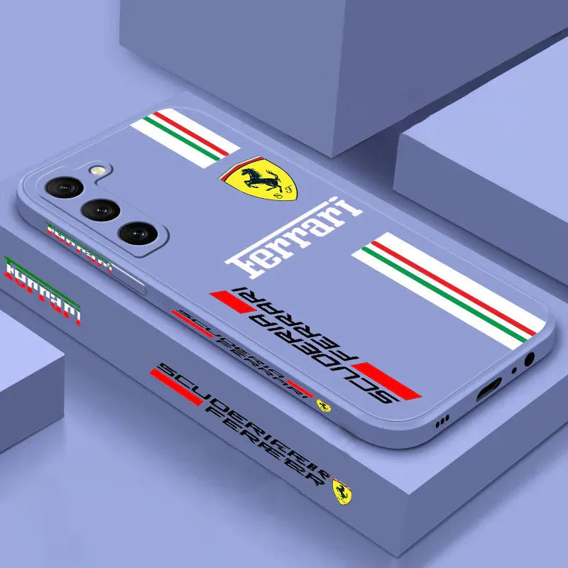 Luxury Luxe Ferrari Art Case - Samsung