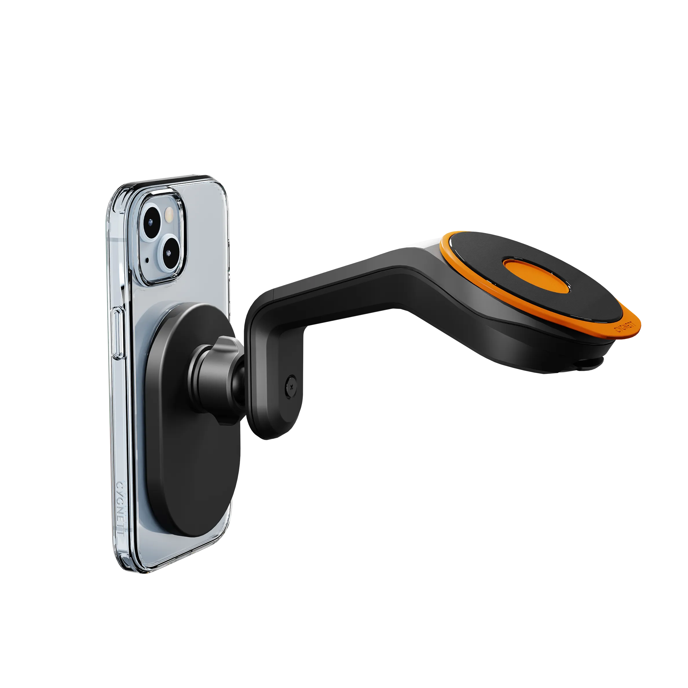 Magnetic Car Window Mount & Wireless Charger