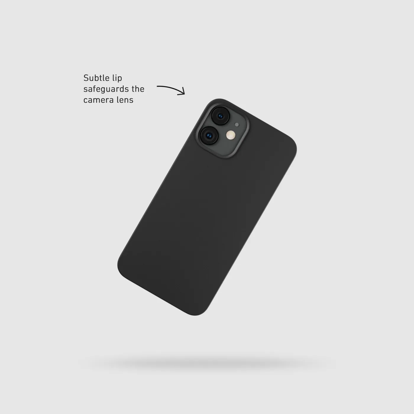 Magnetic iPhone 12 Mini Case - Black