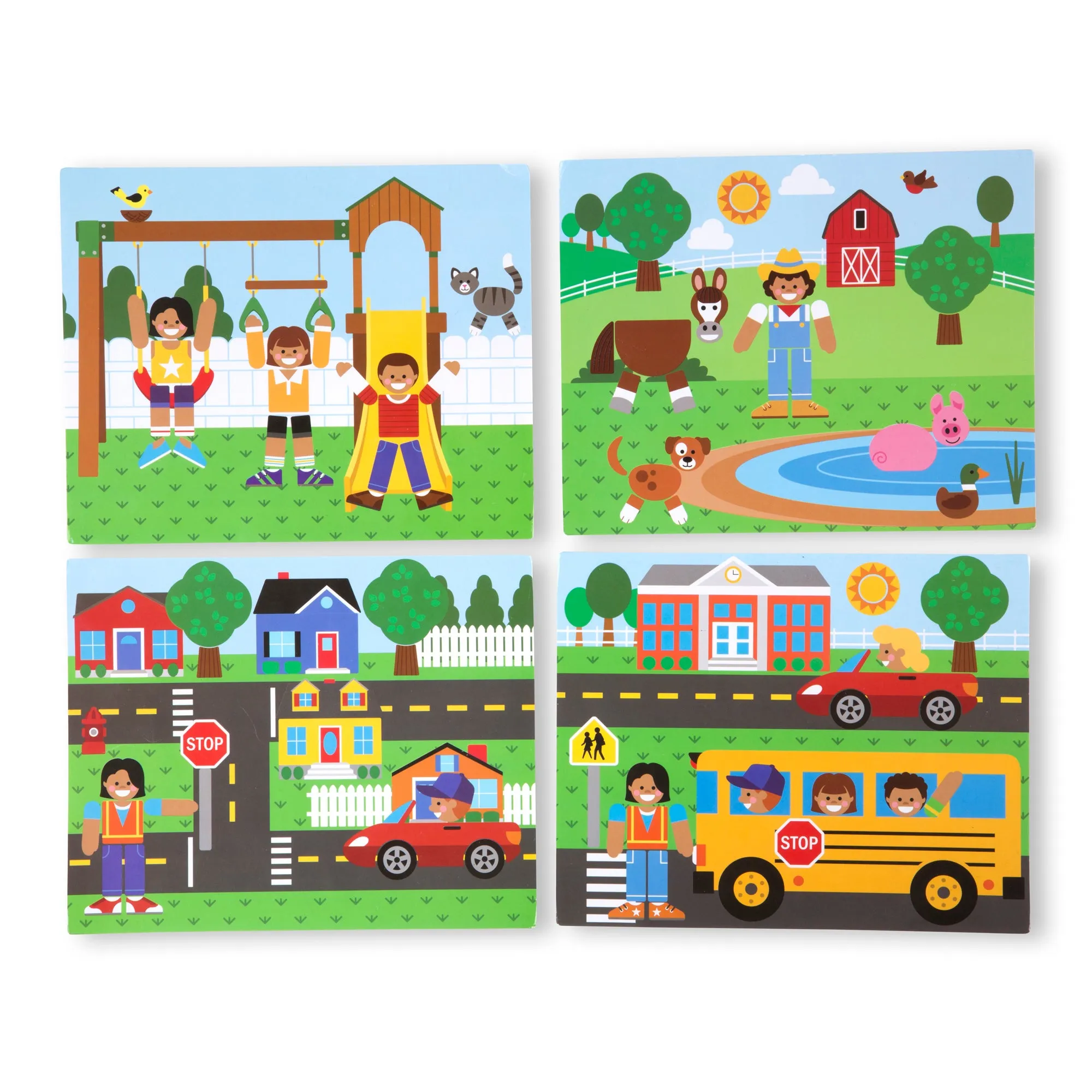 Magnetic Matching Picture Game