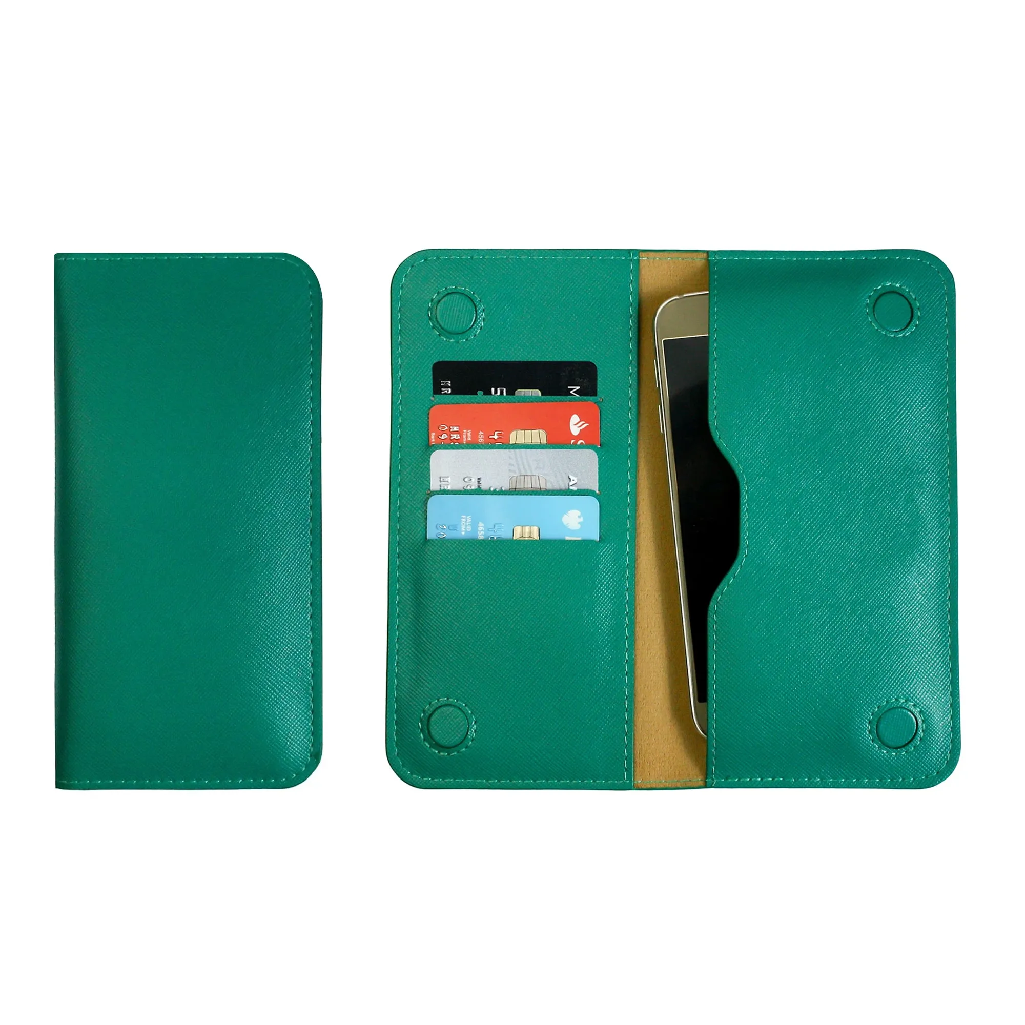 Magnetic Slim Wallet - Forest Green