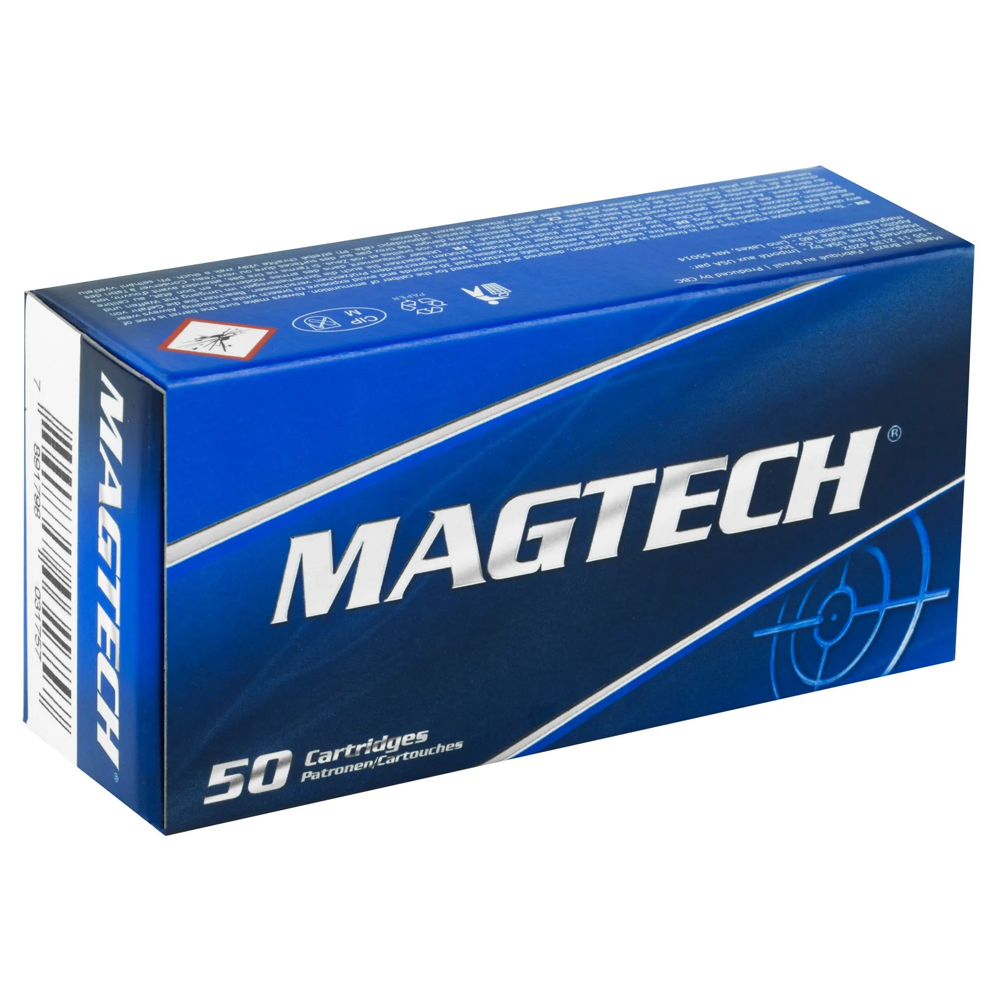 Magtech 9mm 115gr Fmj 1000rd Case