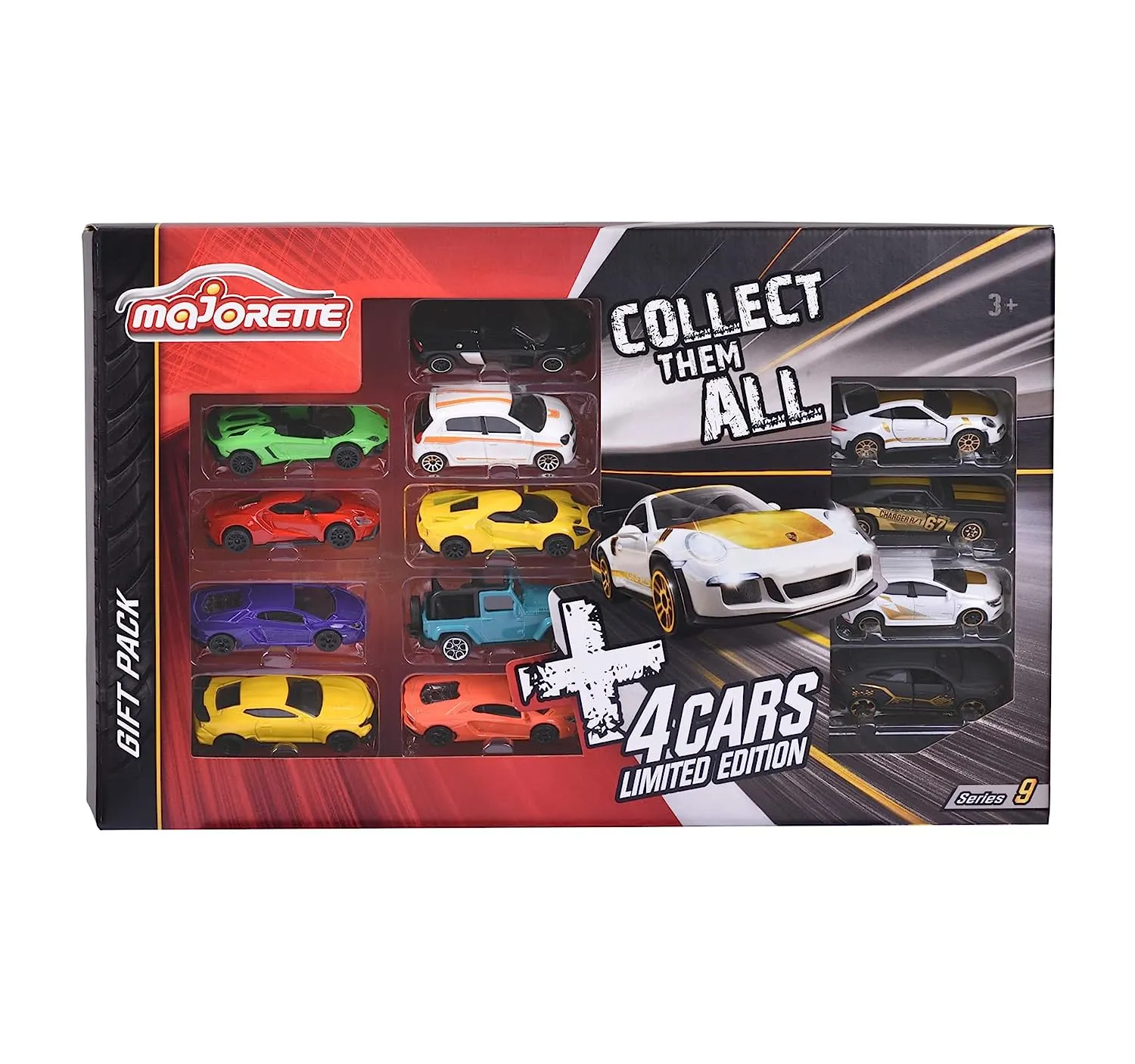 Majorette Limited Edition 9 - Set of 13 Vehicles in The Ultimate Gift Set with Limited Edition Cars