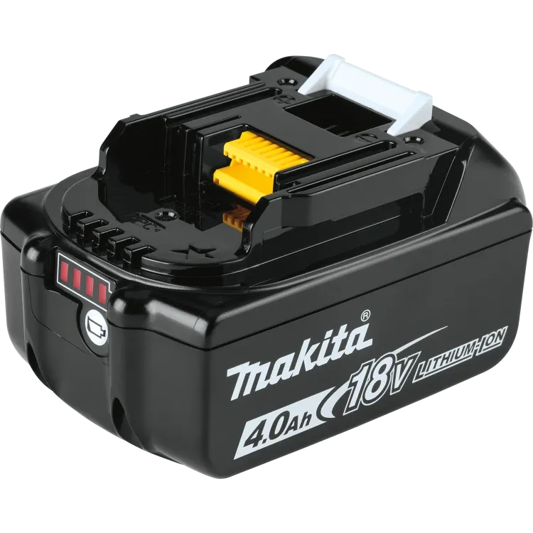 Makita BL1840BSC2 18V LXT Lithium-Ion Battery and Charger Starter Pack, 2ea BL1840B, DC18SD (4.0Ah)   Free Tool