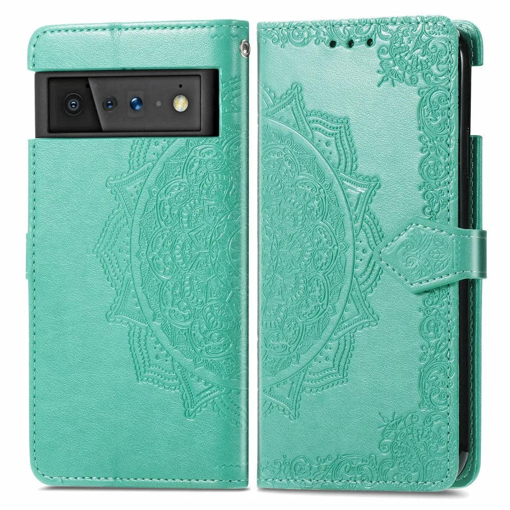 Mandala Google Pixel 6 Flip case - Green