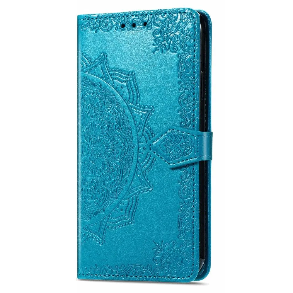 Mandala Google Pixel 6 Pro Flip case - Blue