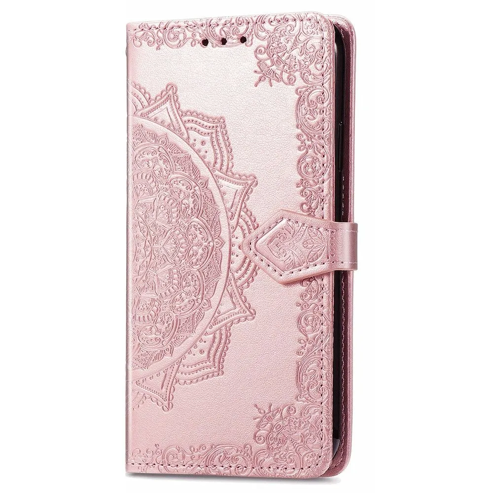 Mandala Nokia G50 Flip case - Rose Gold