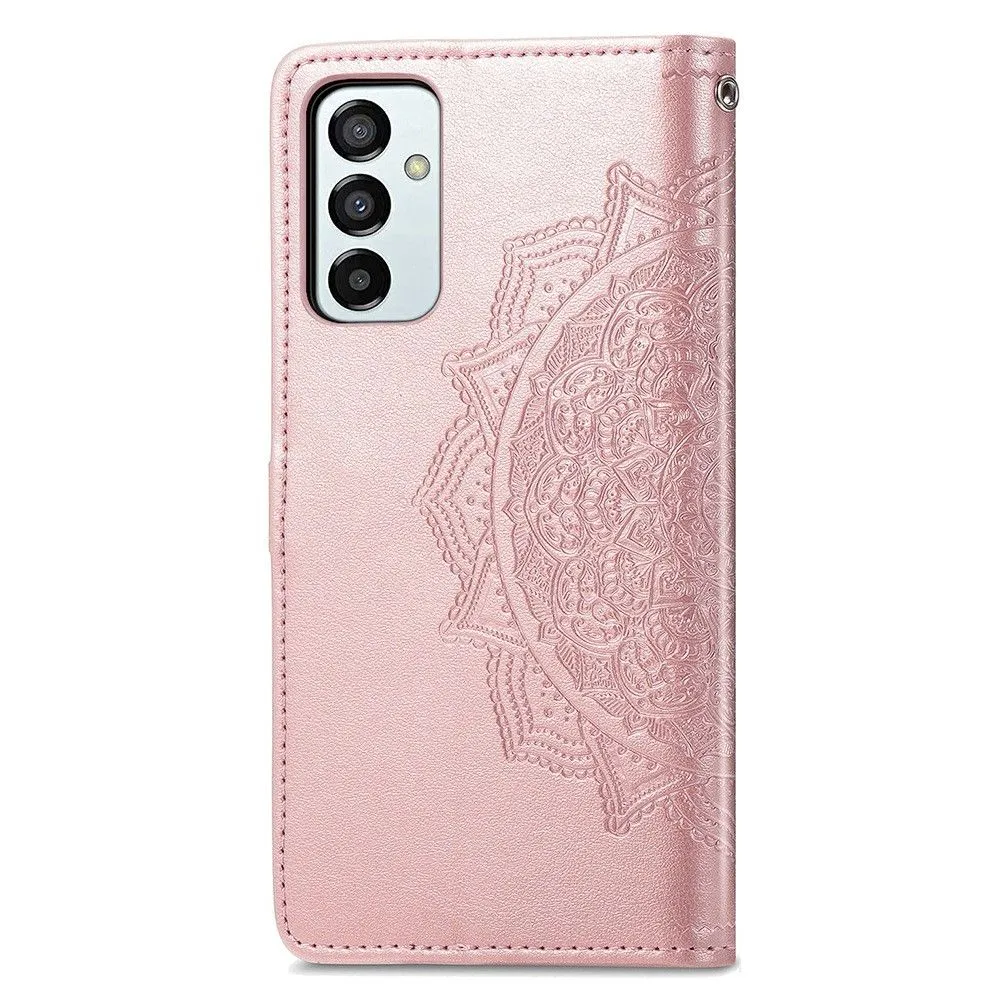 Mandala Samsung Galaxy M23 Flip case - Rose Gold