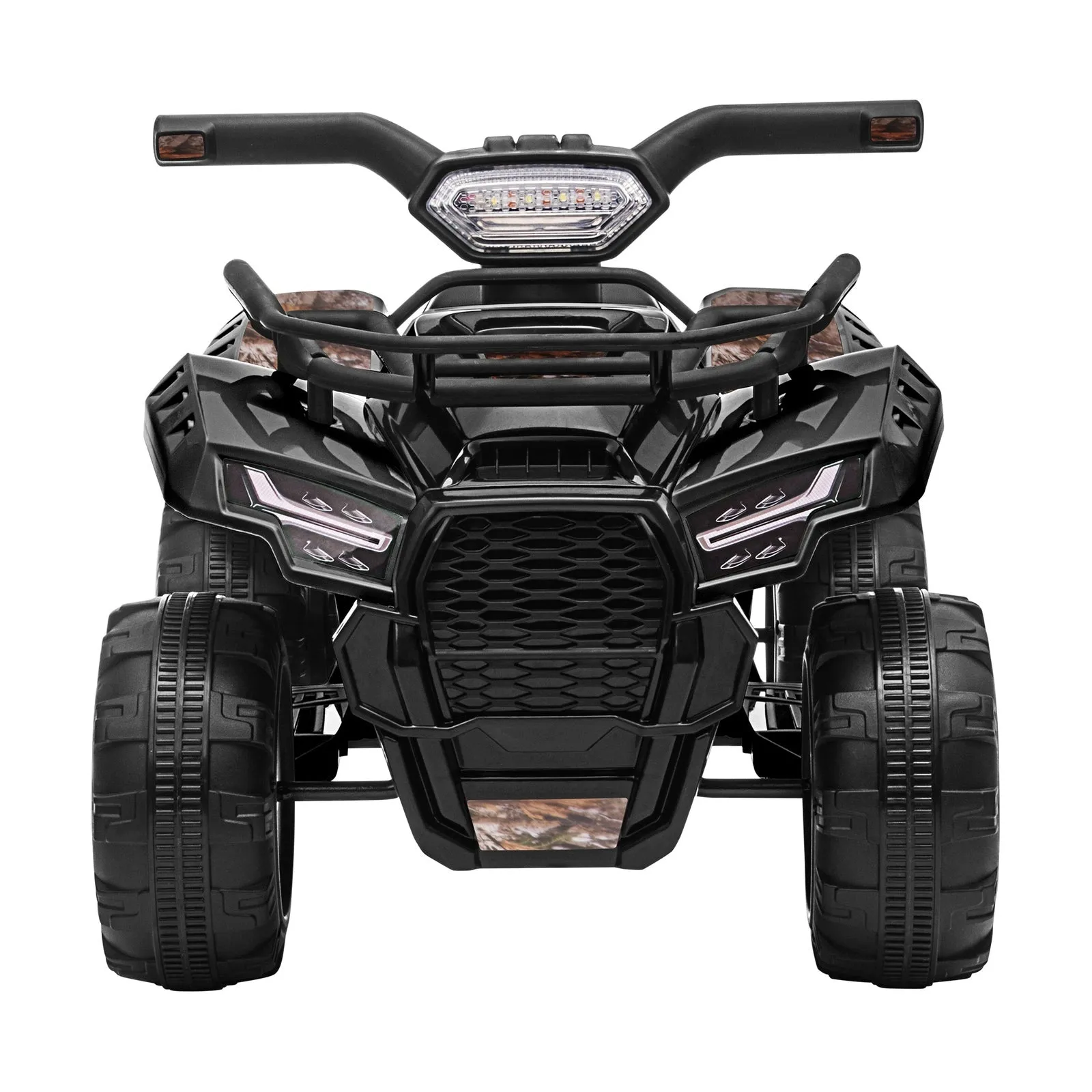 Mazam Ride On Car Electric ATV Bike Vehicle for Toddlers Kids Rechargeable Black