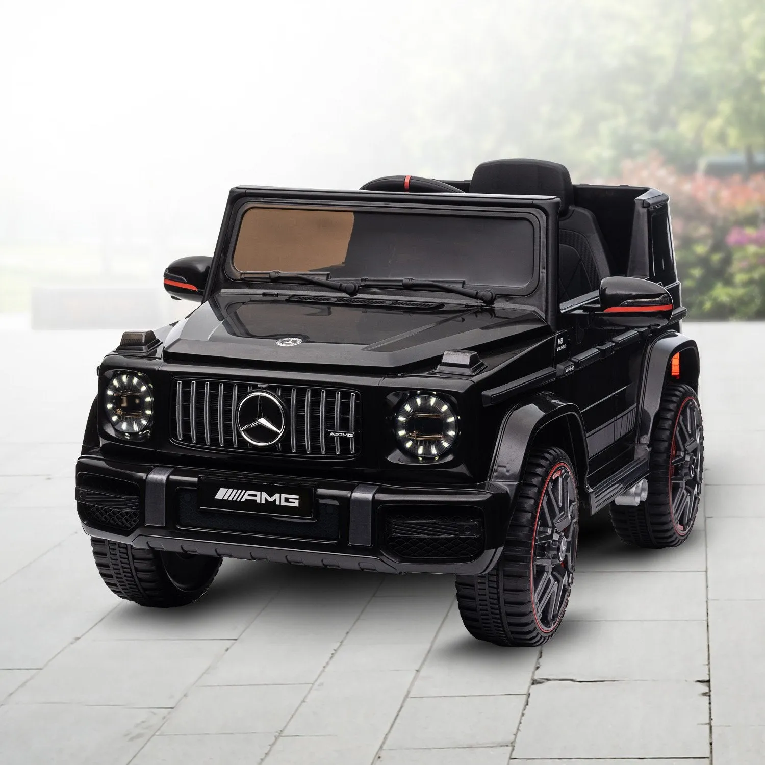 Mercedes Benz AMG G63 Licensed Kids Ride On Electric Car Remote Control - Black