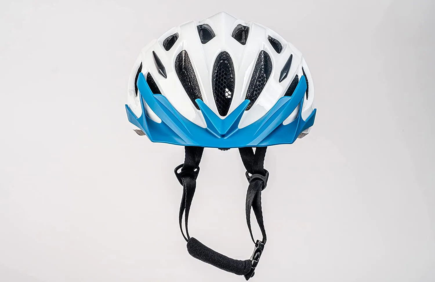 Merida Charger KJ201 Cycle Helmet | White & Blue