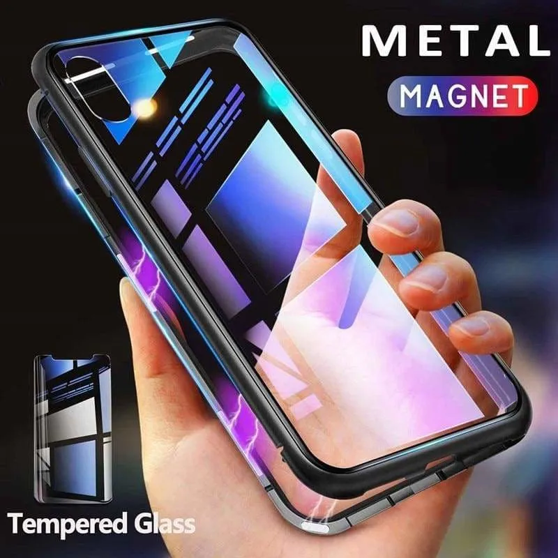 Metal Magnetic Case for iPhone & Samsung