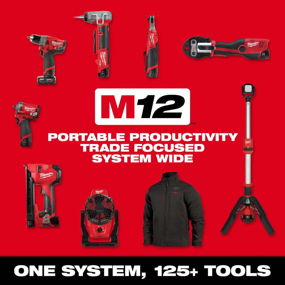 Milwaukee 3459-22 M12 FUEL 12V Cordless Commercial Tire Flat Repair Kit