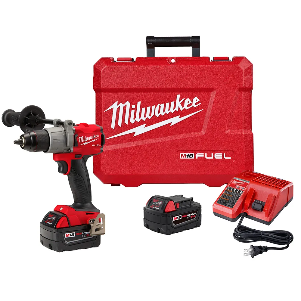 Milwaukee M18 FUEL 1/2" Drill Driver Kit