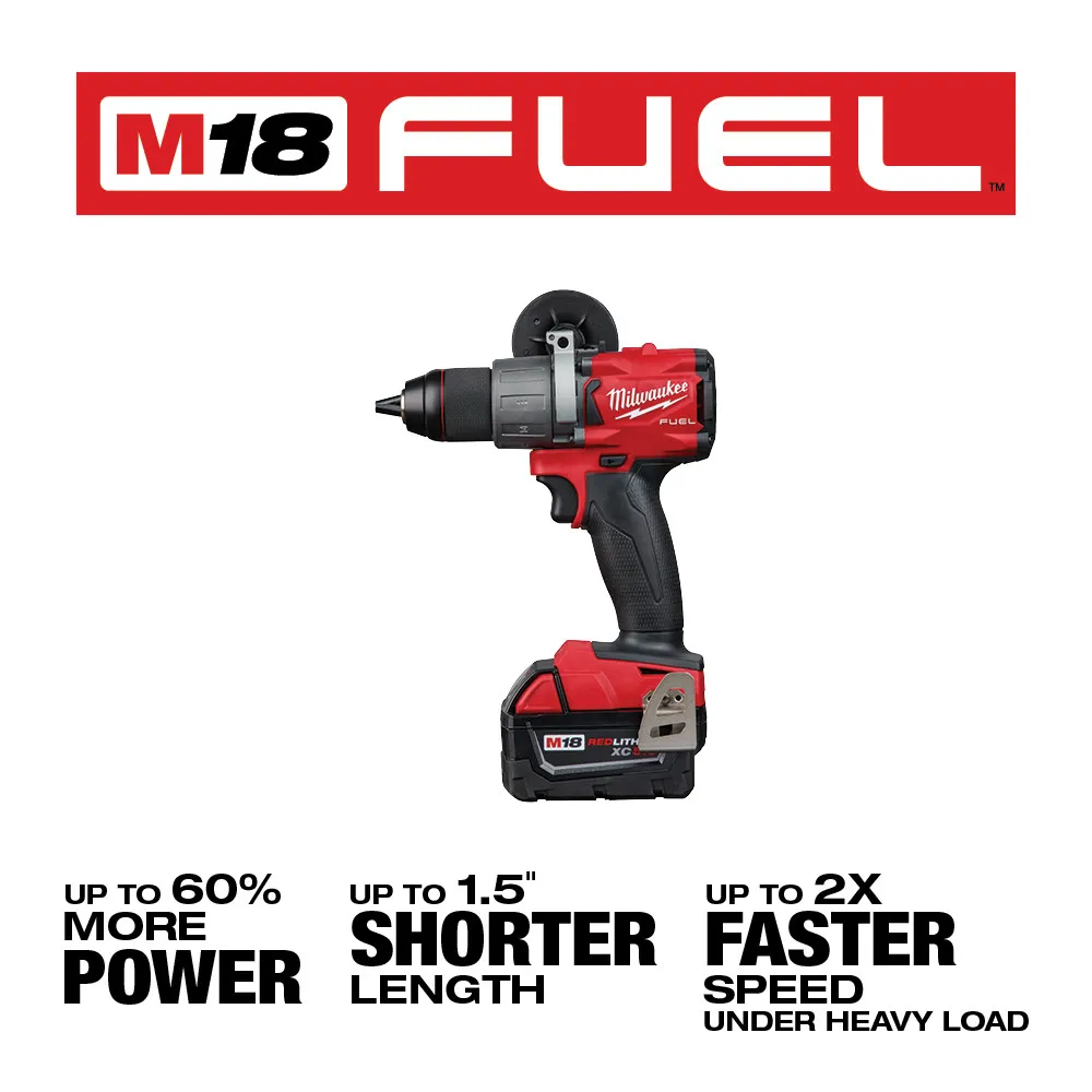 Milwaukee M18 FUEL 1/2" Drill Driver Kit