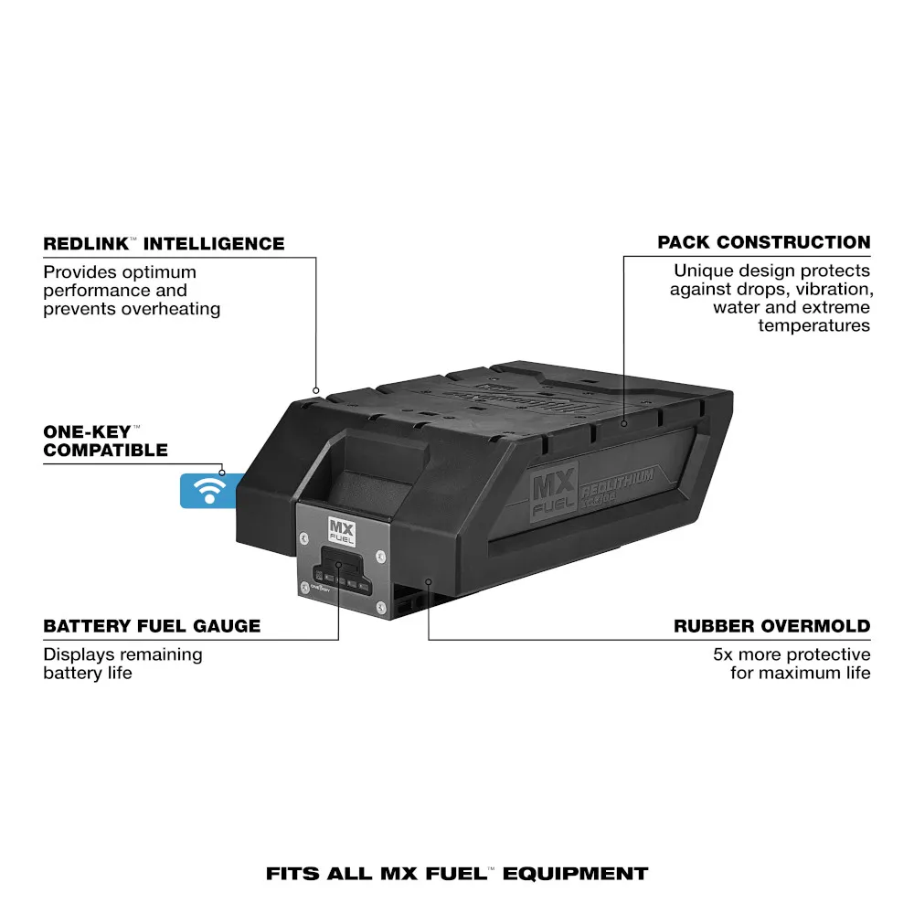 Milwaukee Mx Fuel Xc406 Red lithium Battery Pack