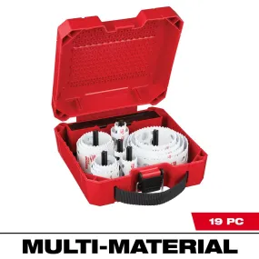 MILWAUKEE PROMO 49-22-4105 ELECTRICIAN BIM HOLE SAW KIT 19PC