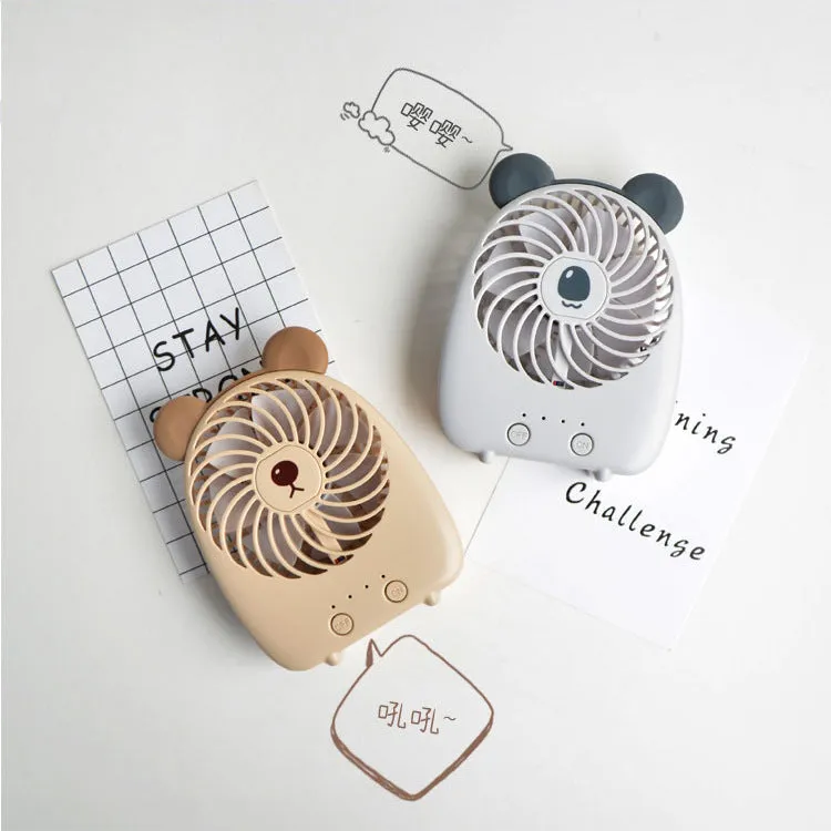 Mini Fan Halter Fashion Creative Cute Pet Cute Charging USB Hand Holding Little Fan