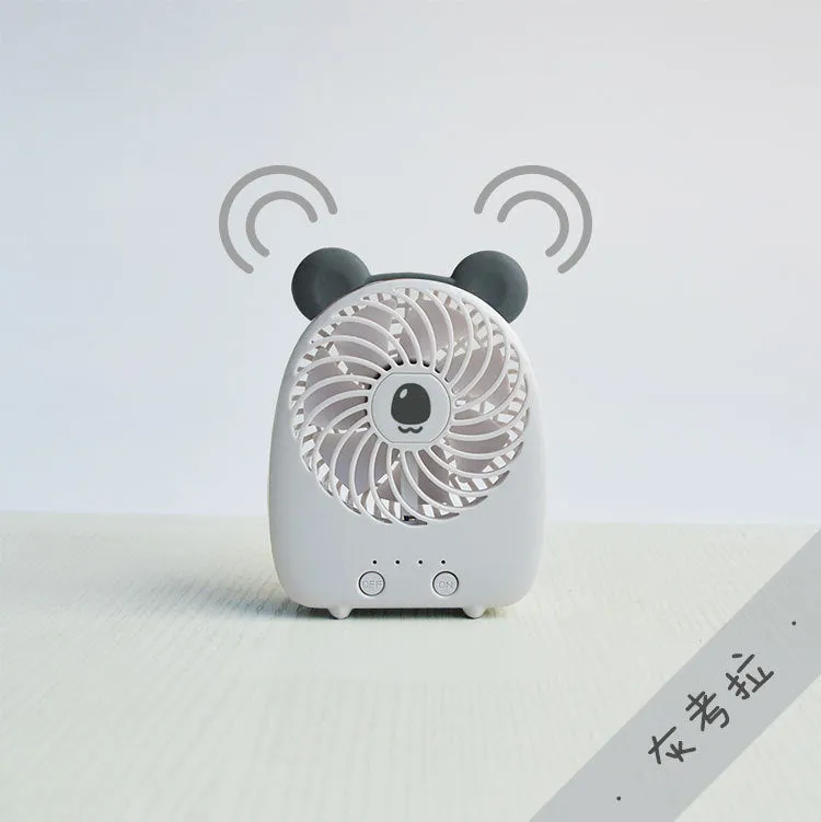 Mini Fan Halter Fashion Creative Cute Pet Cute Charging USB Hand Holding Little Fan