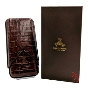 Montecristo 3 Finger Leather Cigar Case