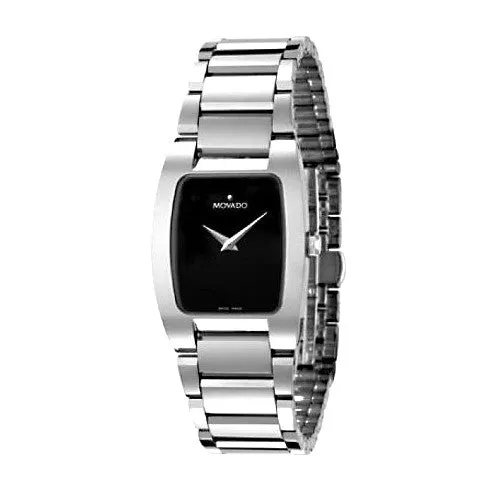 Movado Fiero Black Dial Swiss Quartz Women's Watch 0605622