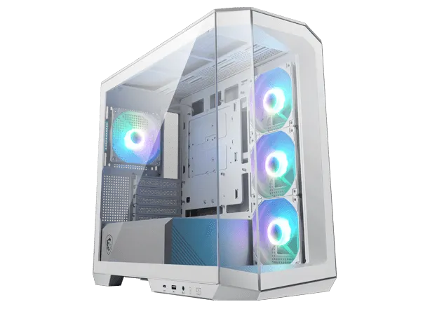 MSI MAG PANO M100R PZ WHITE 白色 Micro ATX Case 支援背插式主機板 (CA-MPZM10W)