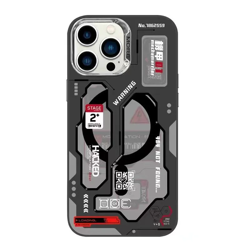 Neon Genesis Evangelion Original Mecha Magnetic Phone Case For IPhone