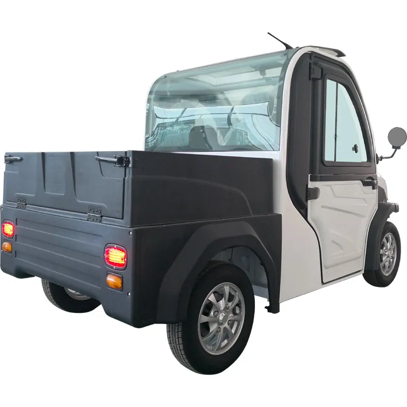 New Electric Car Electric Utility Vehicle with Cargo Box