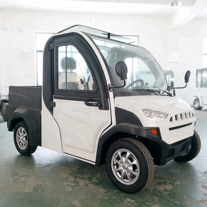 New Electric Car Electric Utility Vehicle with Cargo Box