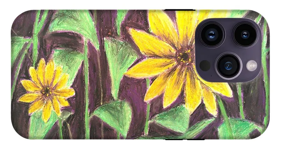 Nights of Sunflowers - Phone Case