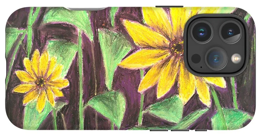 Nights of Sunflowers - Phone Case