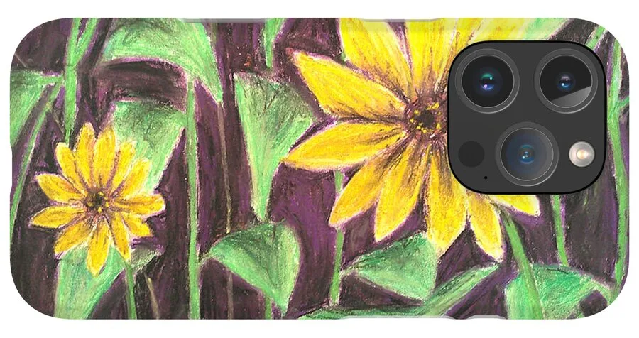 Nights of Sunflowers - Phone Case