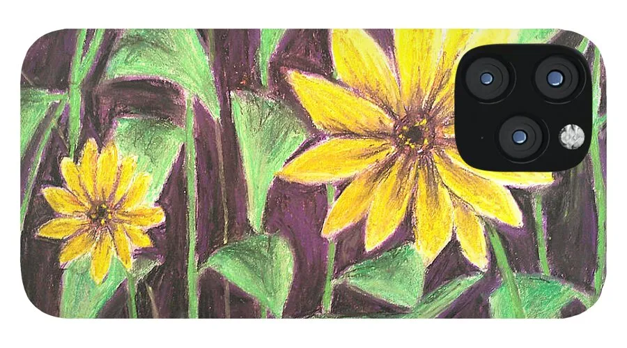 Nights of Sunflowers - Phone Case