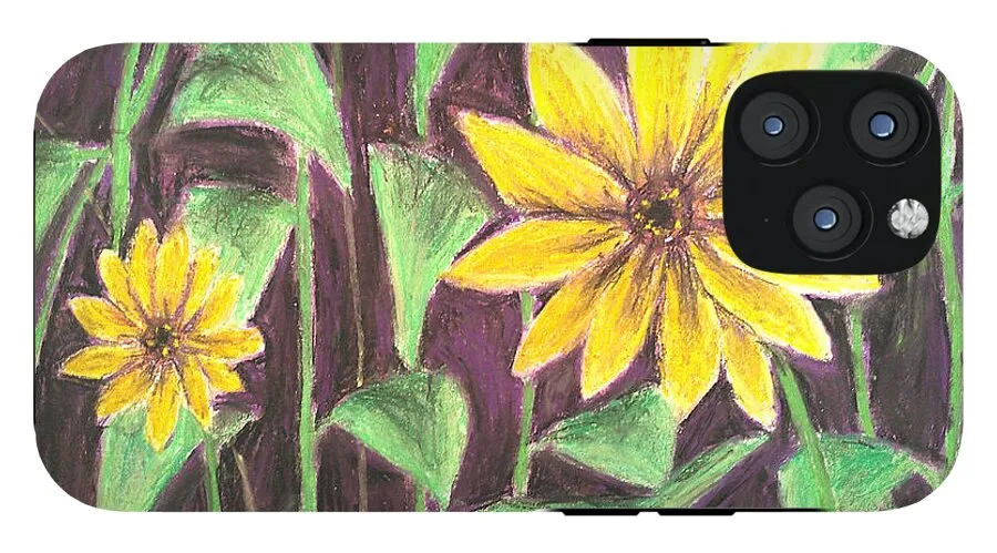 Nights of Sunflowers - Phone Case