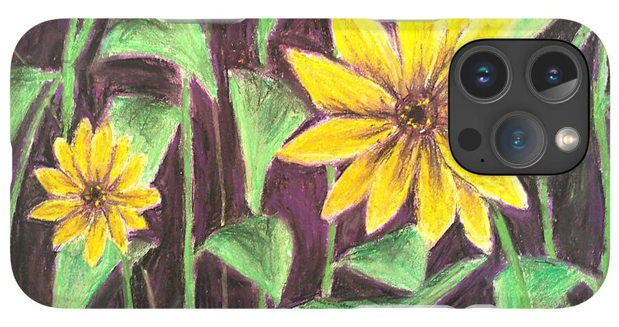 Nights of Sunflowers - Phone Case