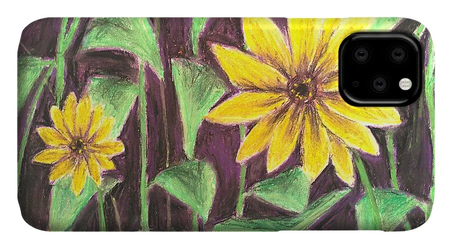 Nights of Sunflowers - Phone Case