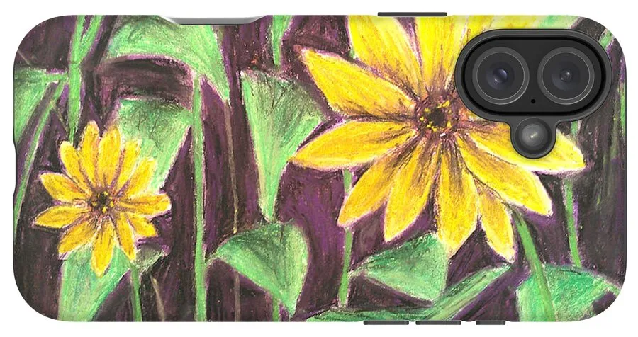 Nights of Sunflowers - Phone Case