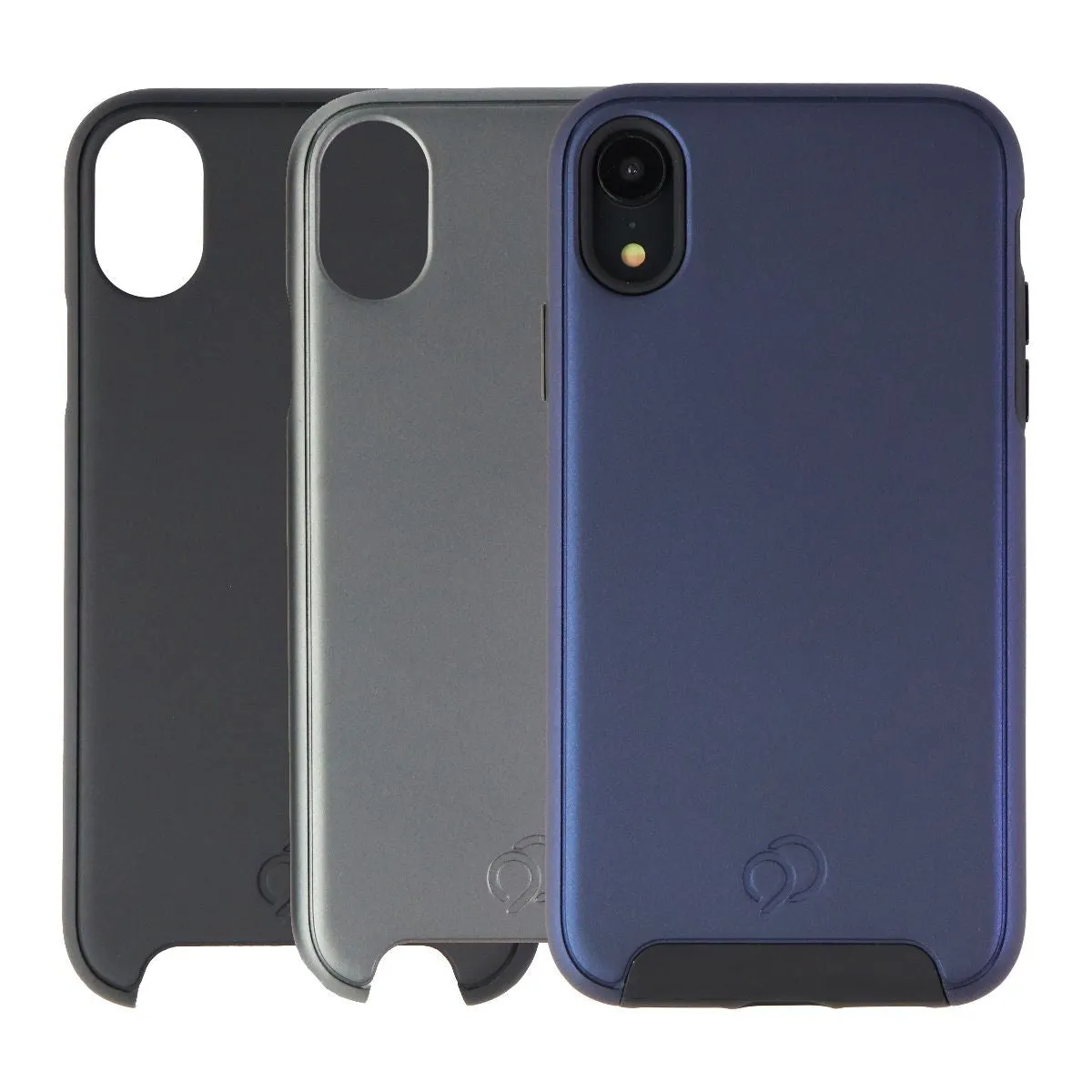 Nimbus9 LifeStyle Kit Pro Case for Apple iPhone XR - Midnight Black/Gray/Blue