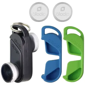 Olloclip 4-in-1 Photo Lens for iPhone 6s and 6s Plus - Silver Lens / Black Clip