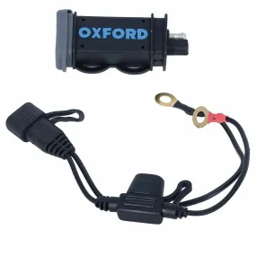 Oxford 2.1Amp Fused USB Power Supply For 12v Battery