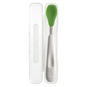 Oxo Tot Travel Feeding Spoon - Green