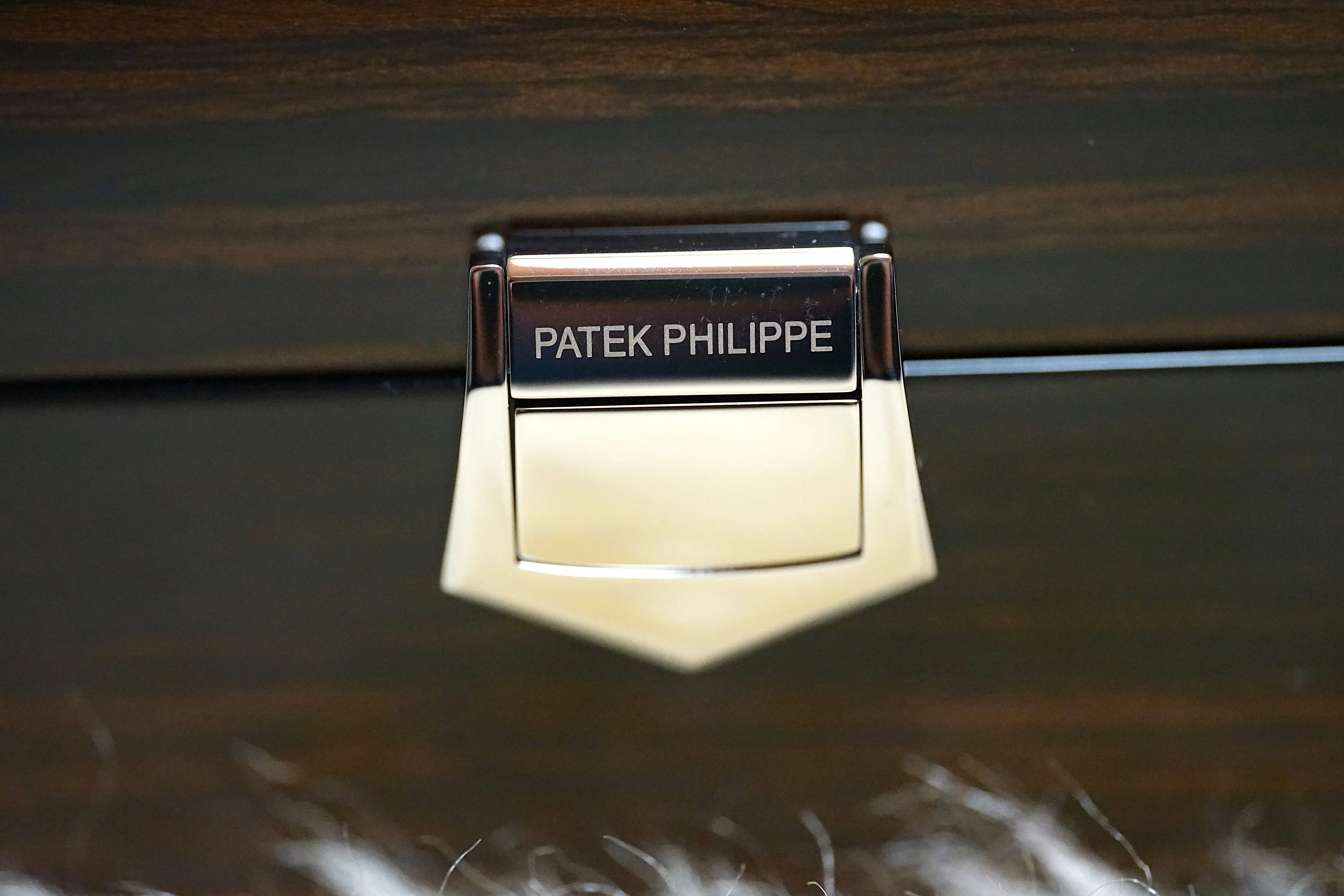 Patek Philippe NOS Holz Uhrenbox Ref. H997.EM12 für Nautilus & Aquanaut Modelle