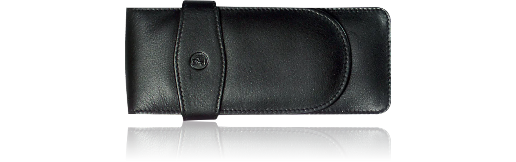 Pelikan Black 3 Pens Leather Pouch