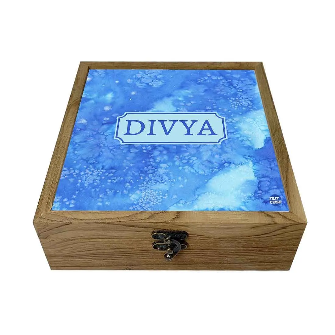 Personalized Memory Box Jewellery Organizer for Women - Arctic Space