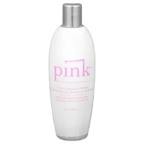 Pink Silicone Lube 8oz