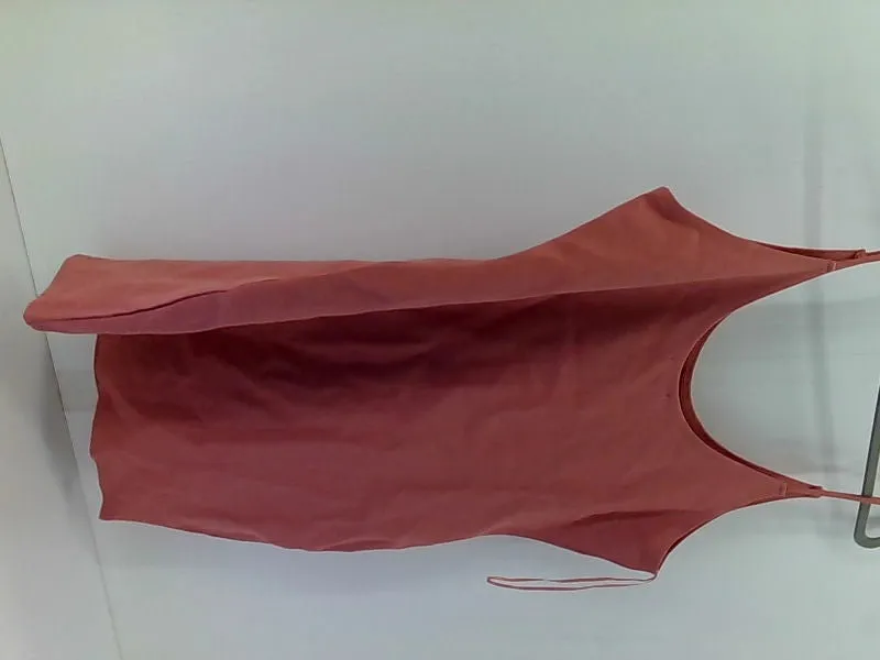 Pink Stretch Strap Tank Casual Dress Size XXLarge