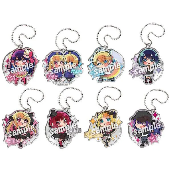 Pita! Deformed [Oshi no Ko] memory Acrylic Key Ring (Set of 8) 我推的孩子 鎖匙扣 吊飾 掛飾