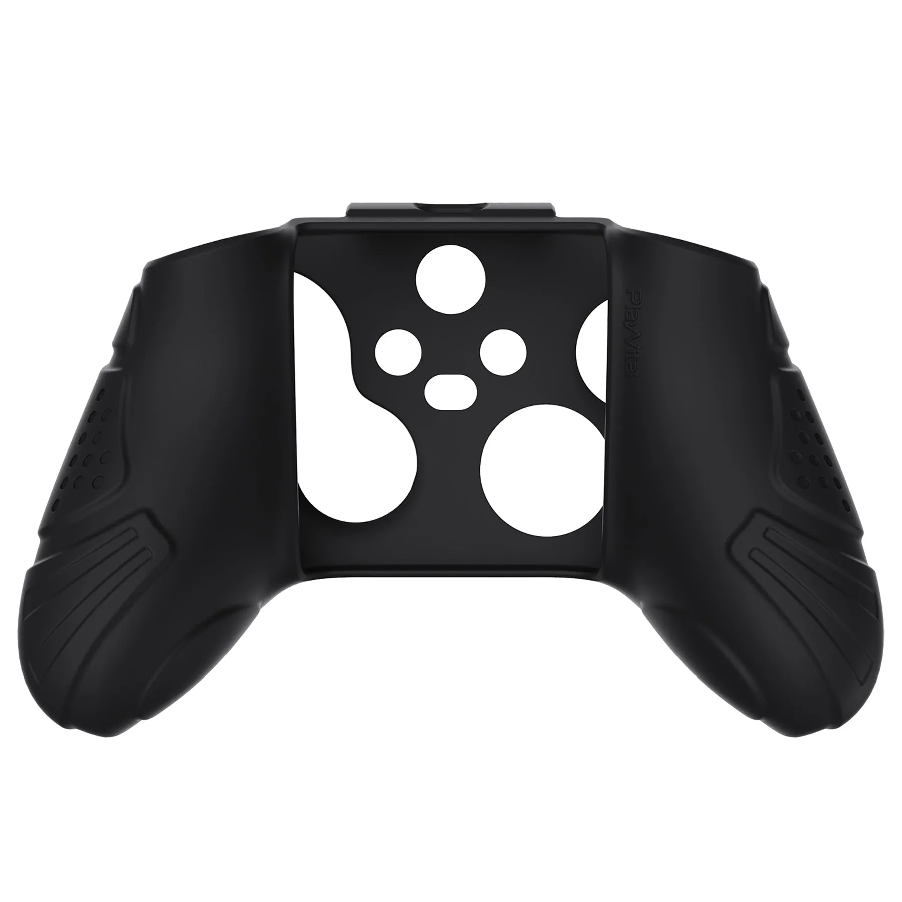 PlayVital Guardian Edition Ergonomic Soft Anti-slip Controller Silicone Case Cover, Rubber Protector Skins with Black Joystick Caps for Xbox Series S and Xbox Series X Controller - HCX